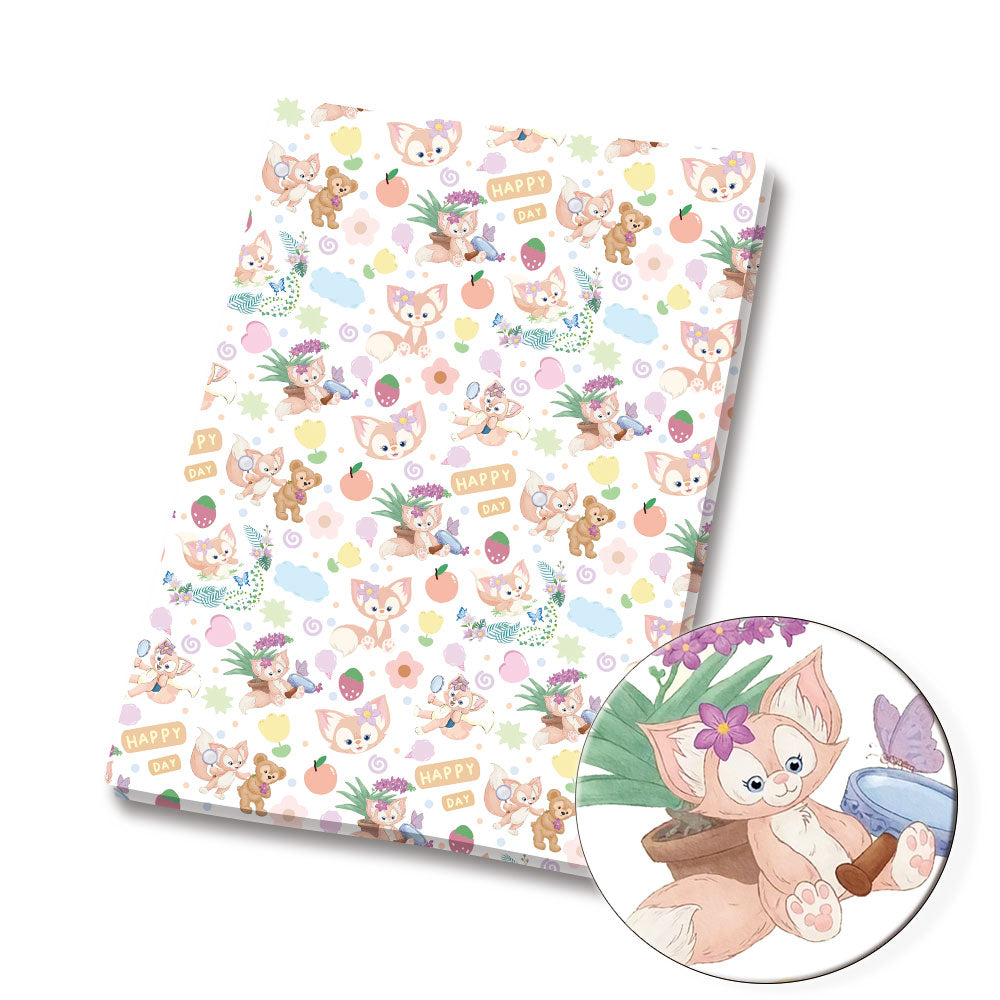 printed fabric 140x50cm