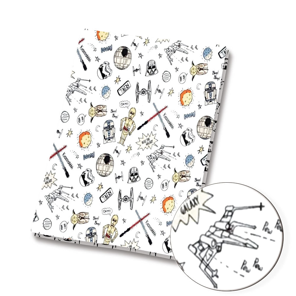 printed fabric 140x50cm
