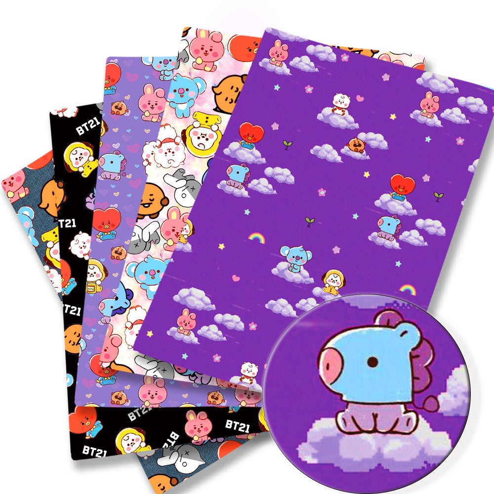 printed fabric 140x50cm