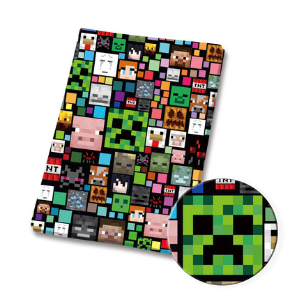 Minecraft Cartoon Stoff Hot DIY140 * 50cm Handarbeit Nähen Patchwork Quilten Baby Kleid Home Blatt Bedruckter Stoff Stoff Nähen Kinder 