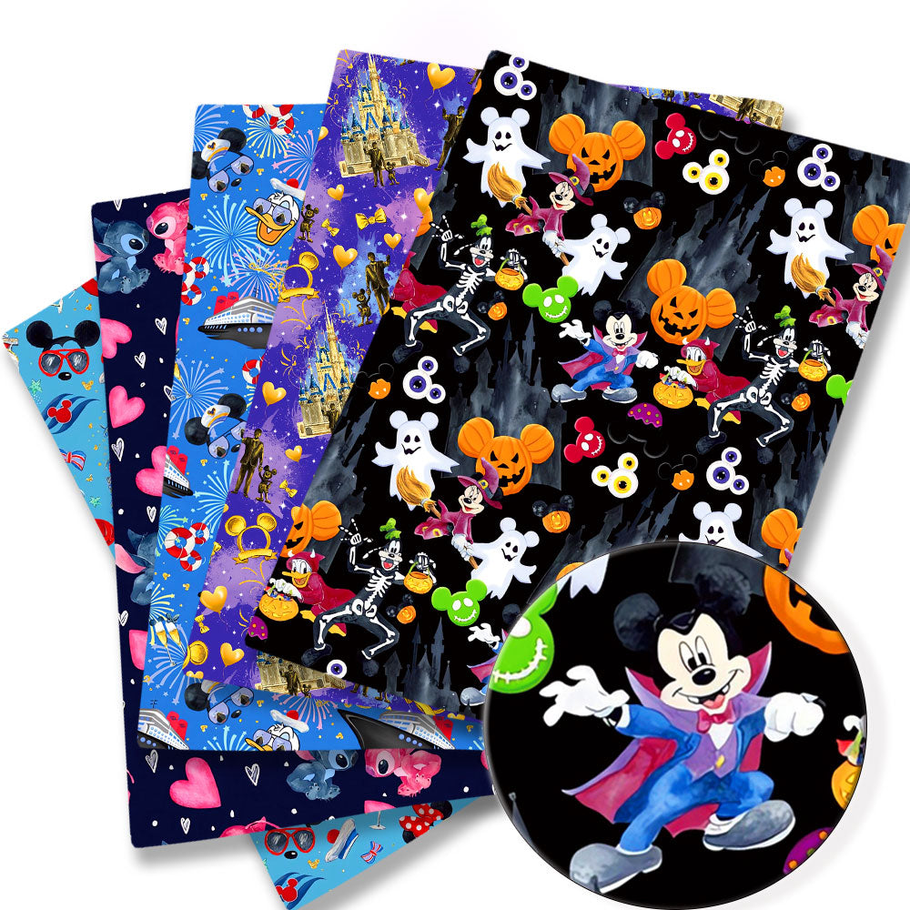 printed fabric 140x50cm