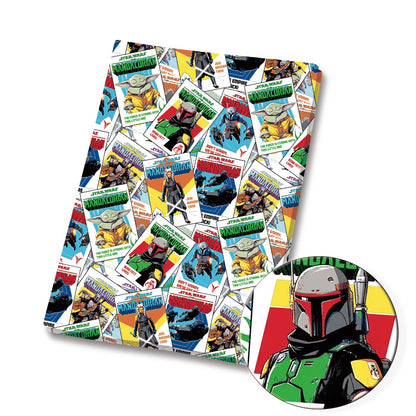 printed fabric 140x50cm