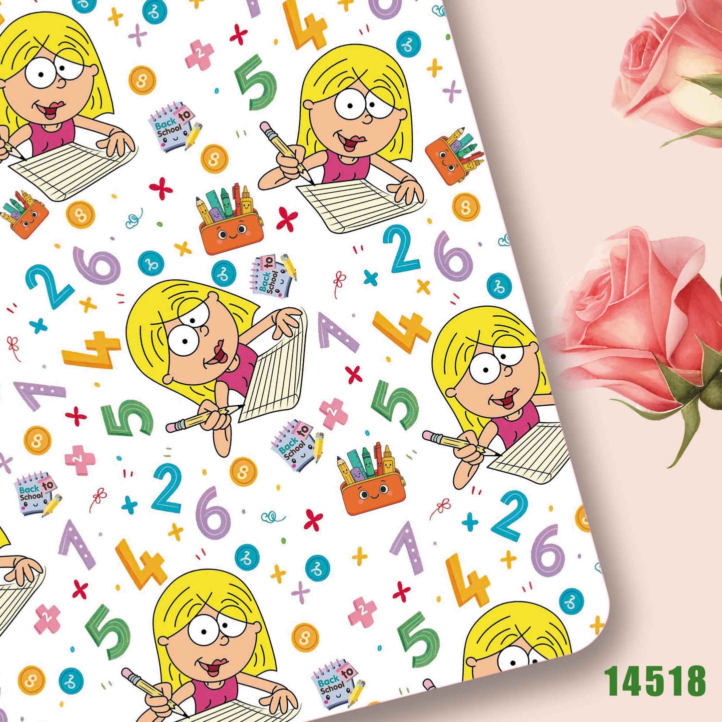 printed Fabric 140*50cm14512