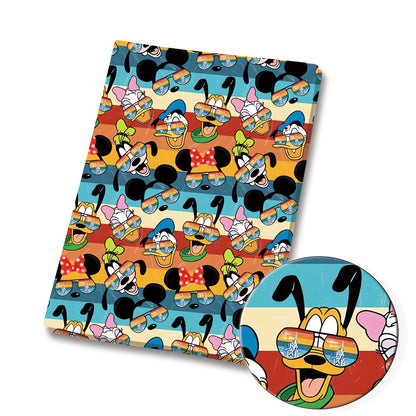 printed fabric 140x50cm