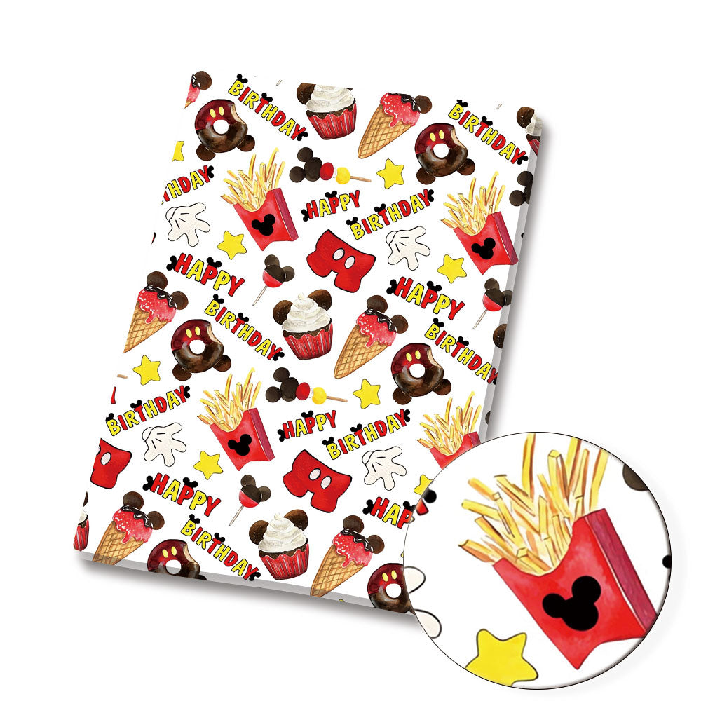 printed fabric 140x50cm