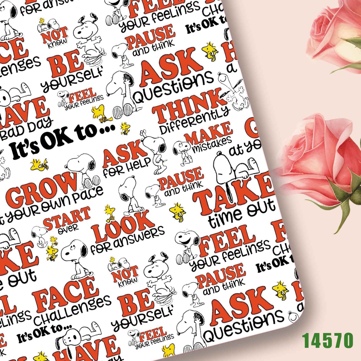 printed Fabric 140*50cm14565