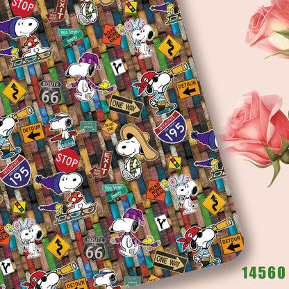 printed Fabric 140*50cm14555