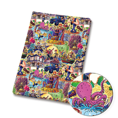 printed fabric 140x50cm