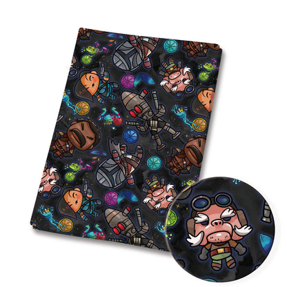 printed fabric 140x50cm