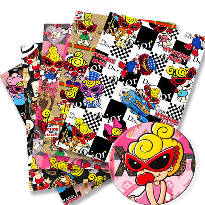 printed fabric 140x50cm