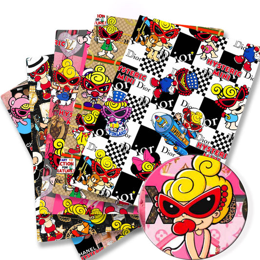 printed fabric 140x50cm