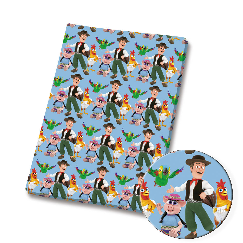 printed fabric 140x50cm