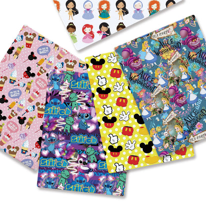 printed fabric 140x50cm