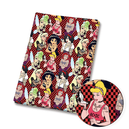 printed fabric 140x50cm