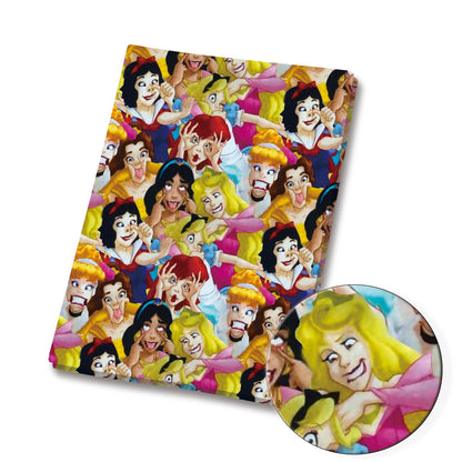 printed fabric 140x50cm