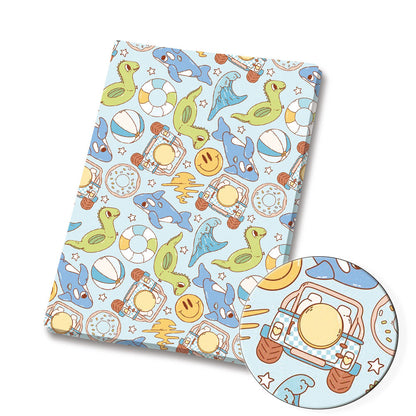 printed fabric 140x50cm