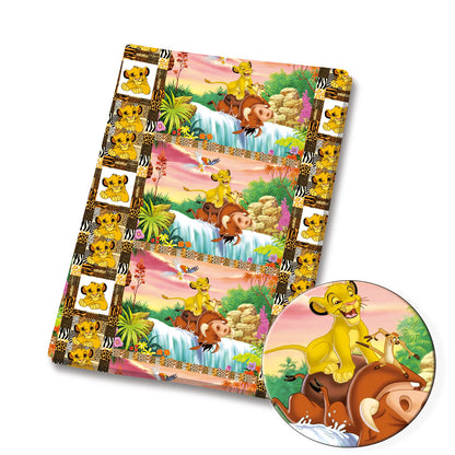 printed fabric 140x50cm