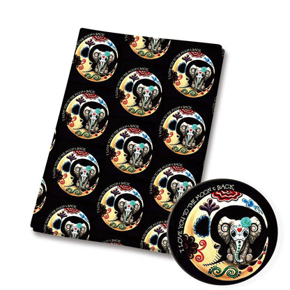 printed fabric 140x50cm