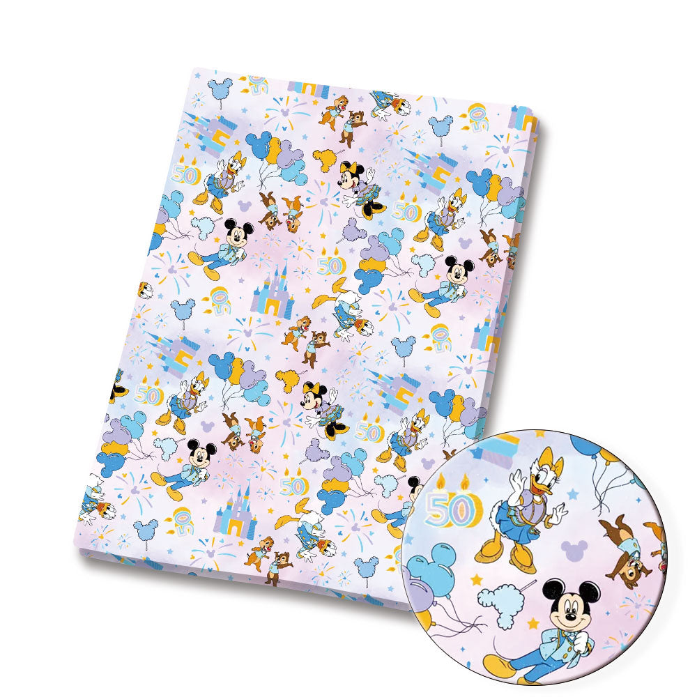 printed fabric 140x50cm