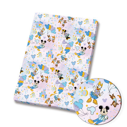 printed fabric 140x50cm