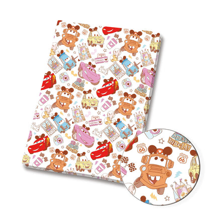 printed fabric 140x50cm