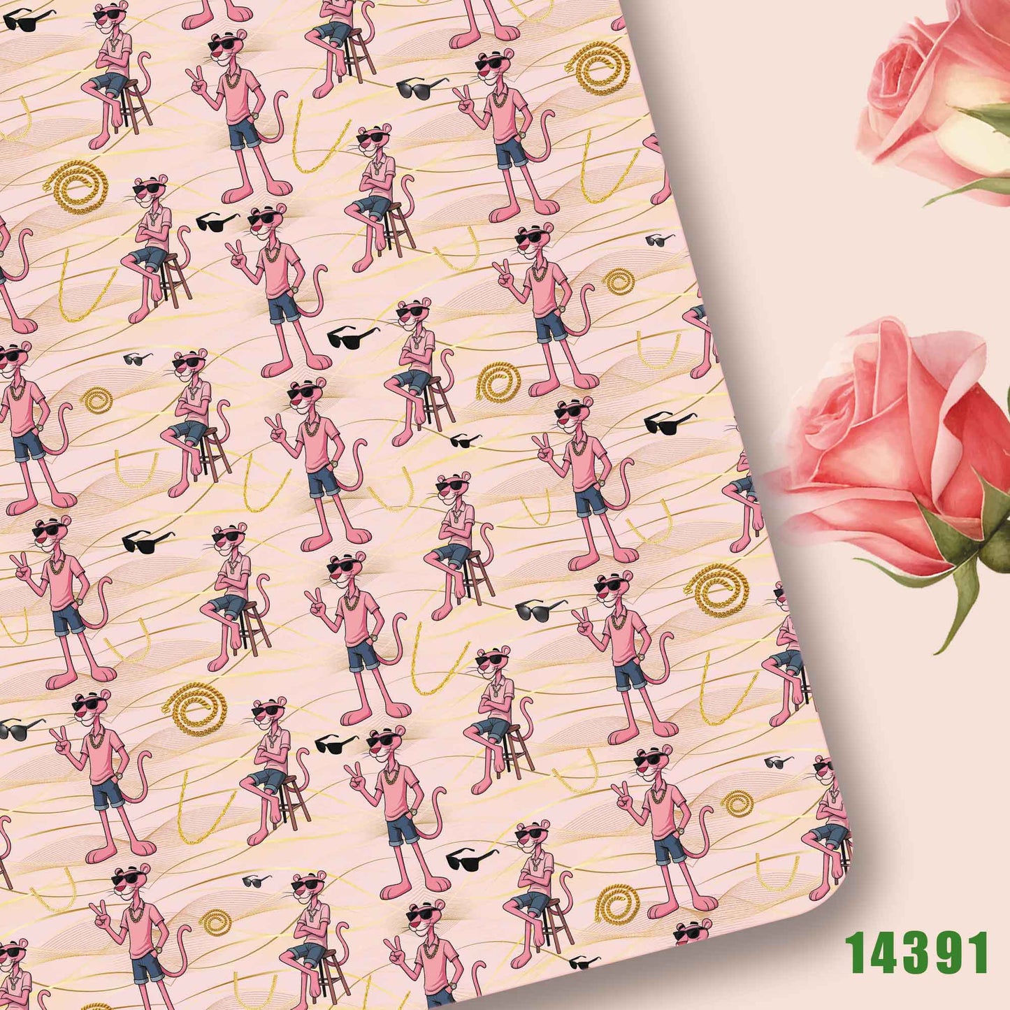 printed Fabric 140*50cm14395