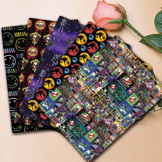 printed fabric 140x50cm