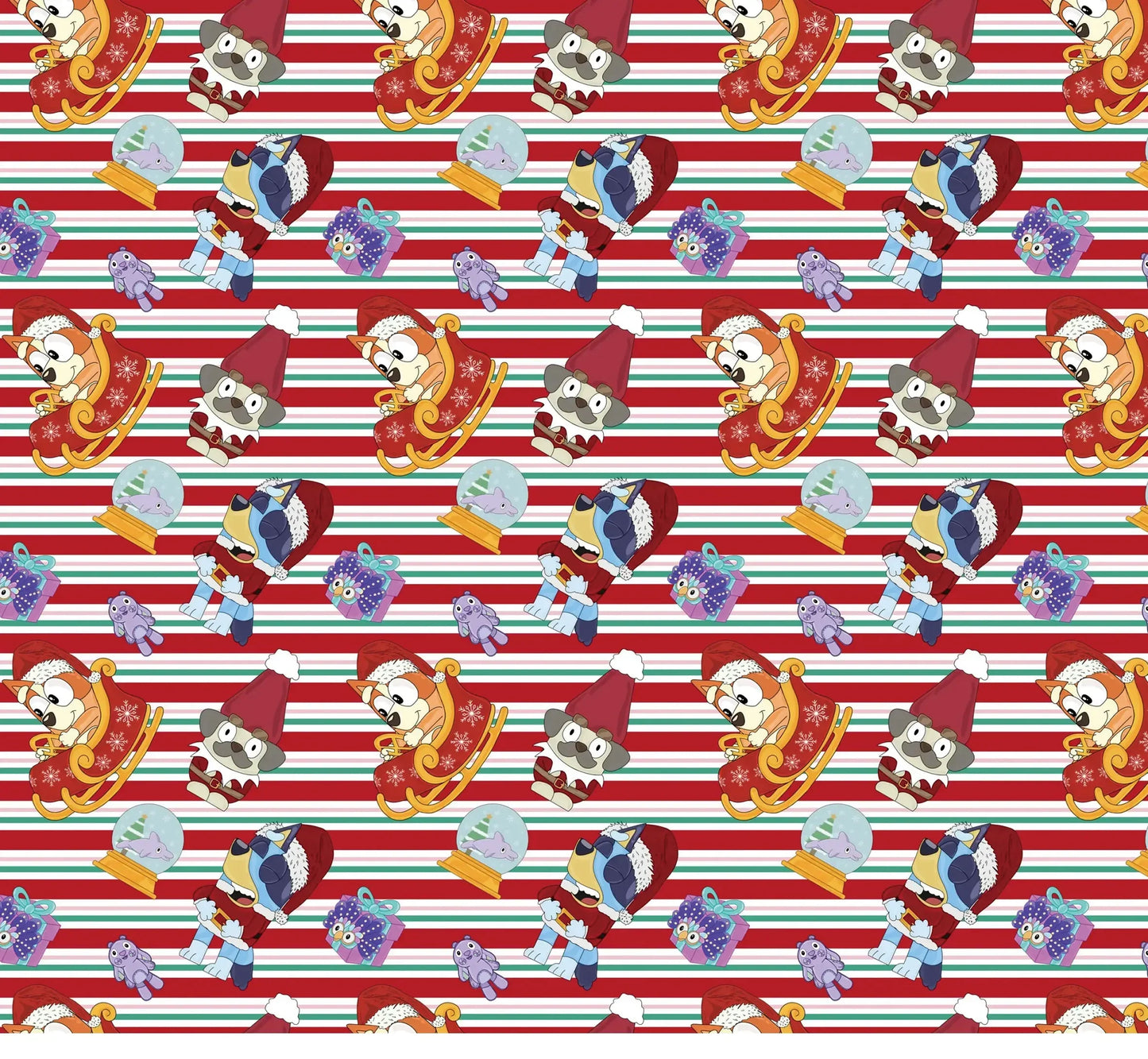 Bluey Fabric 140x50CM 漫画コットン生地 パッチワーク ティッシュ 子供用 ホームテキスタイル 裁縫 人形 ドレス カーテン ポリエステルコットン生地