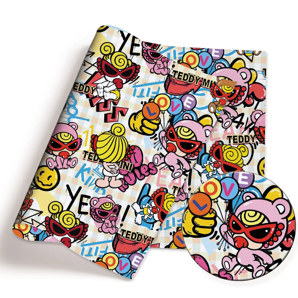 printed fabric 140x50cm