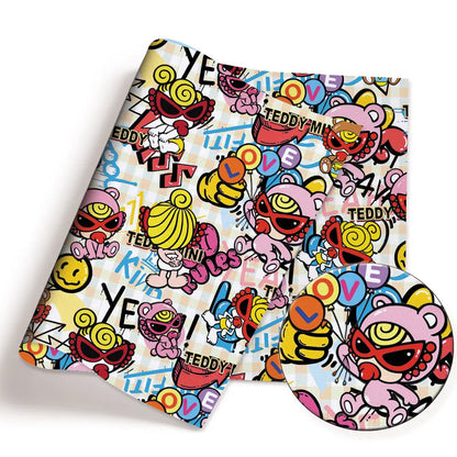 printed fabric 140x50cm