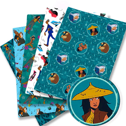 printed fabric 140x50cm