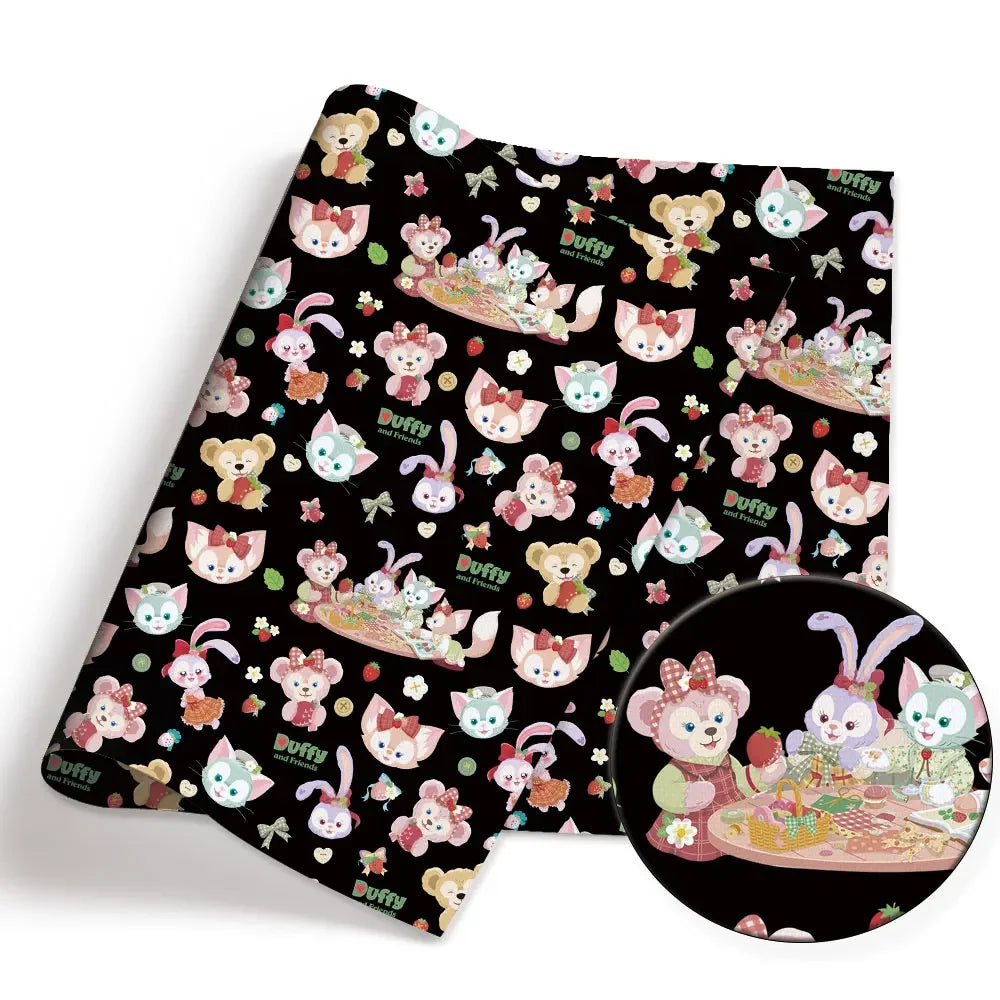 printed fabric 140x50cm