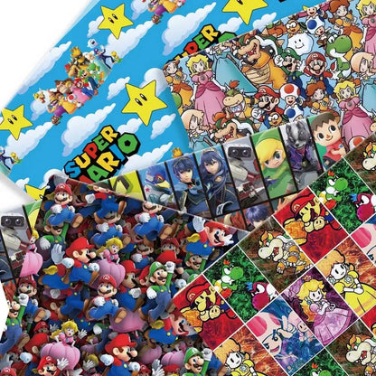 printed fabric 140x50cm