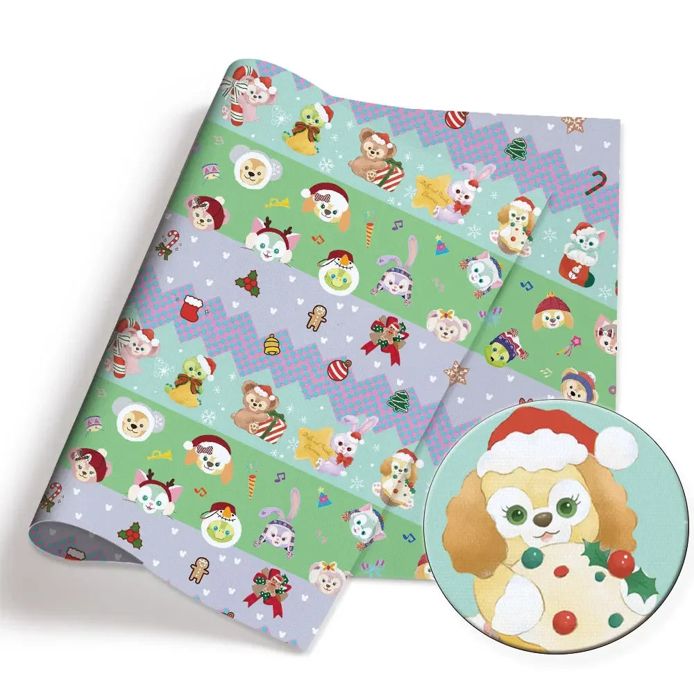 printed fabric 140x50cm