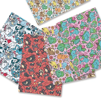 printed fabric 140x50cm