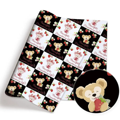 printed fabric 140x50cm