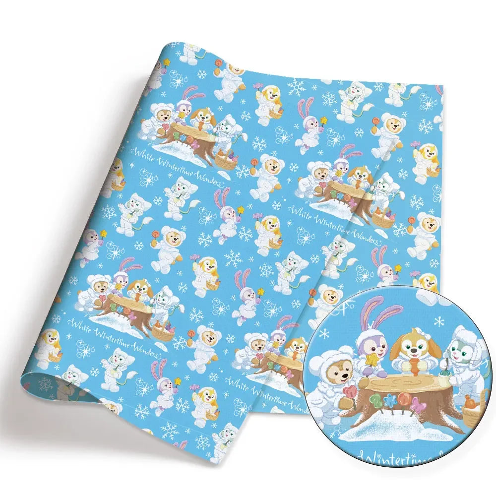 printed fabric 140x50cm