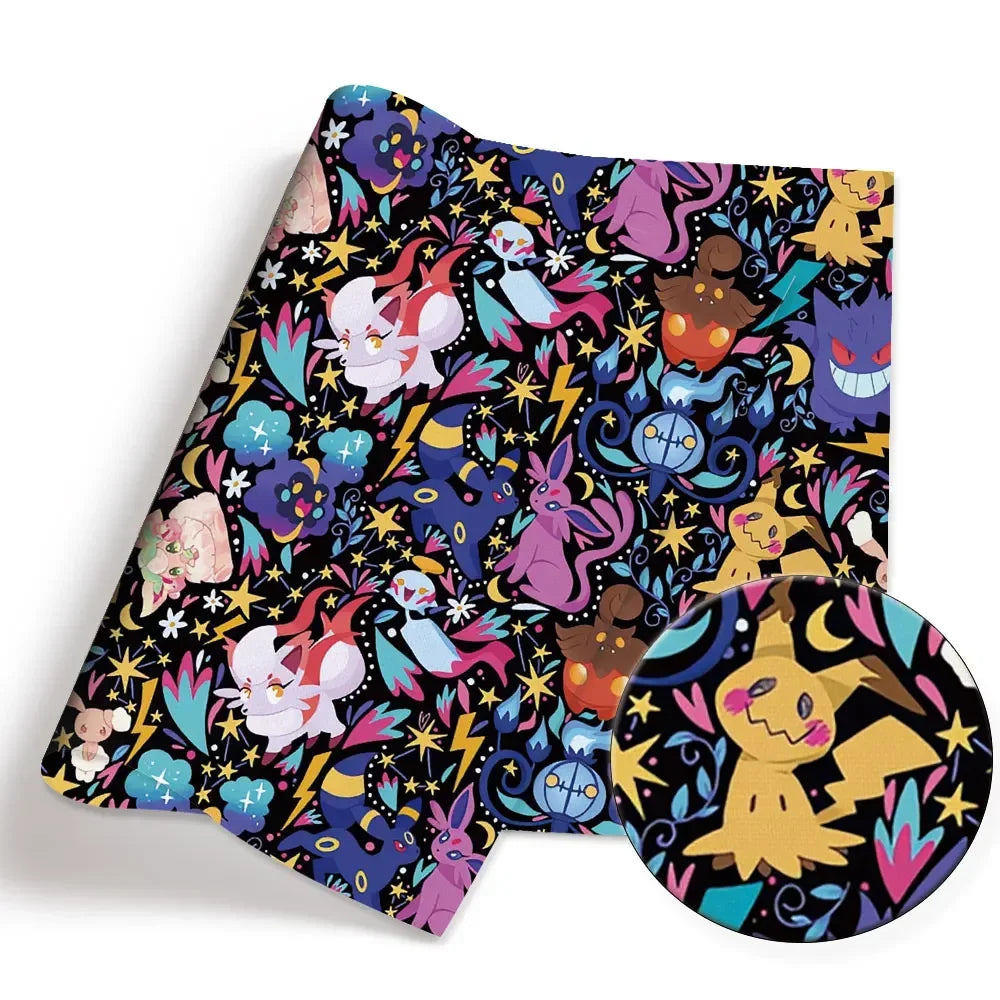 printed fabric 140x50cm