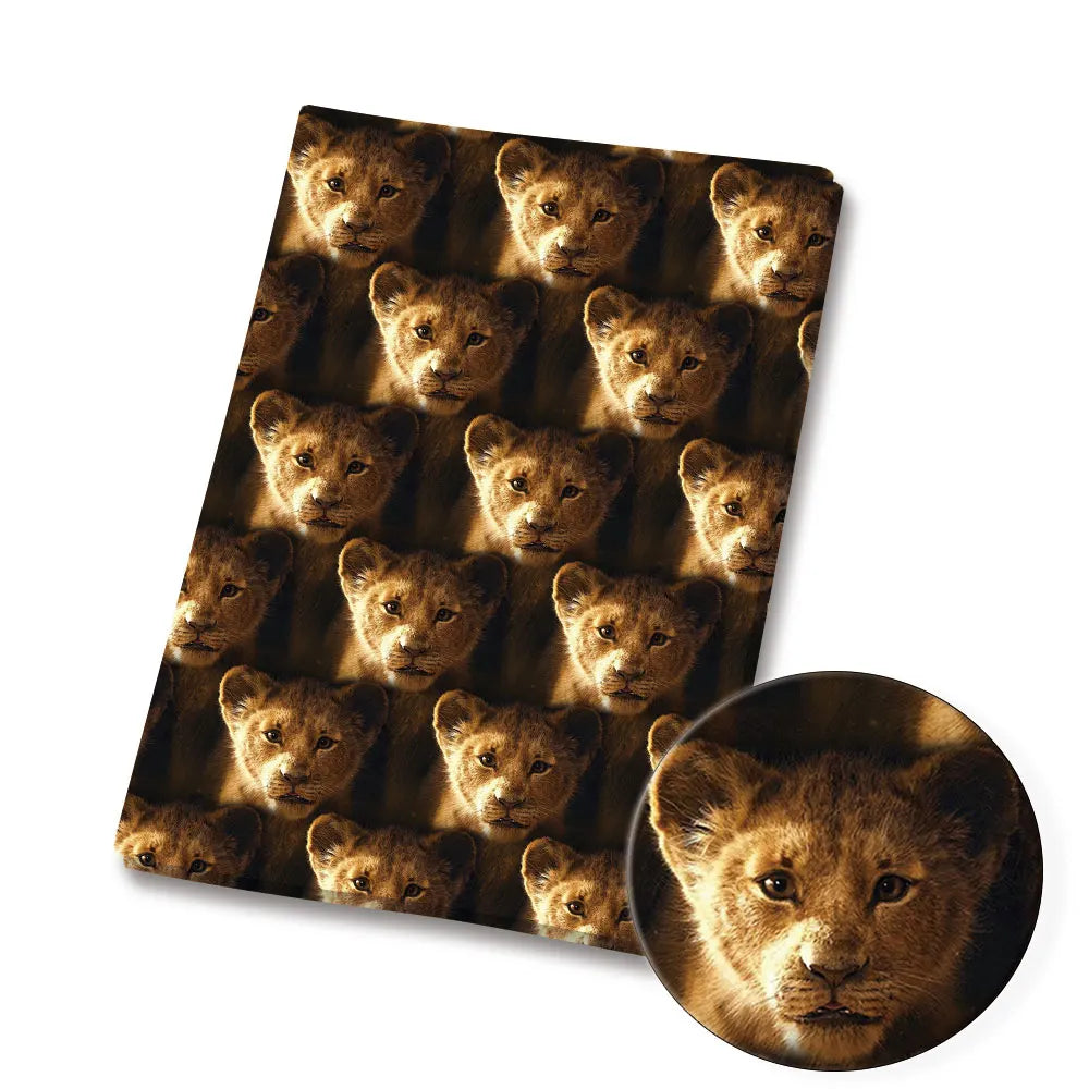 printed fabric 140x50cm