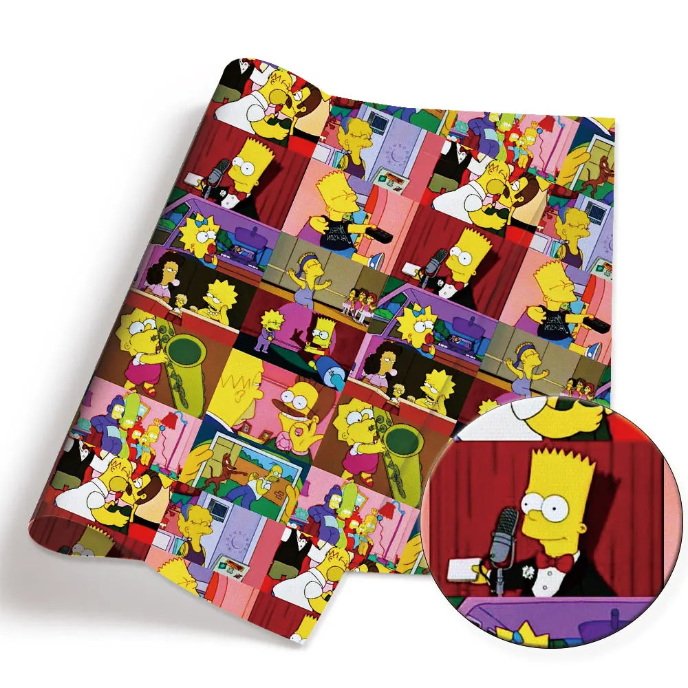 printed fabric 140x50cm