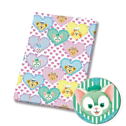 printed fabric 140x50cm