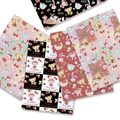 printed fabric 140x50cm