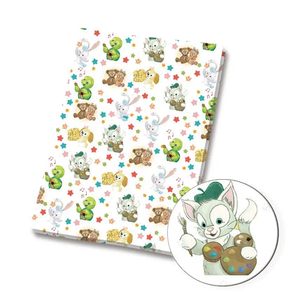 printed fabric 140x50cm