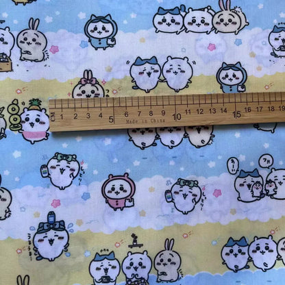 printed fabric 140x50cm