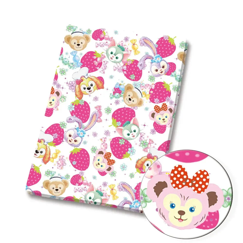 printed fabric 140x50cm