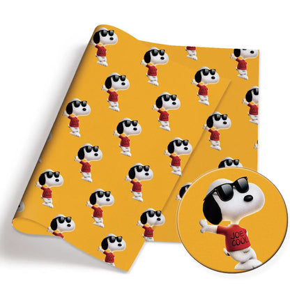Snoopy-Cartoon-Stoff, heiß, DIY, 140 x 50 cm, handgefertigt, Nähen, Patchwork, Quilten, Babykleid, Heimtuch, bedruckter Stoff, Stoff zum Nähen, Kinderstoff 