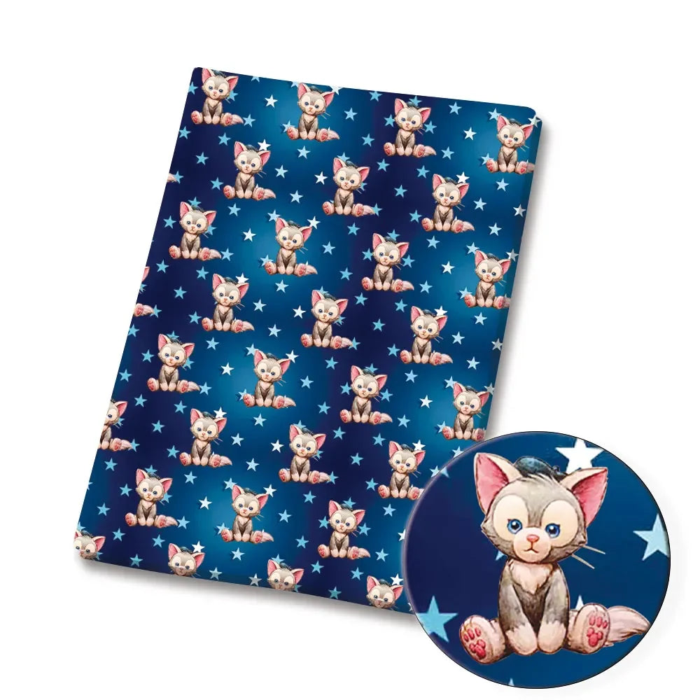 printed fabric 140x50cm