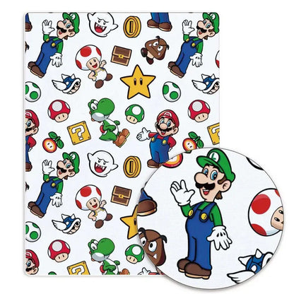 printed fabric 140x50cm