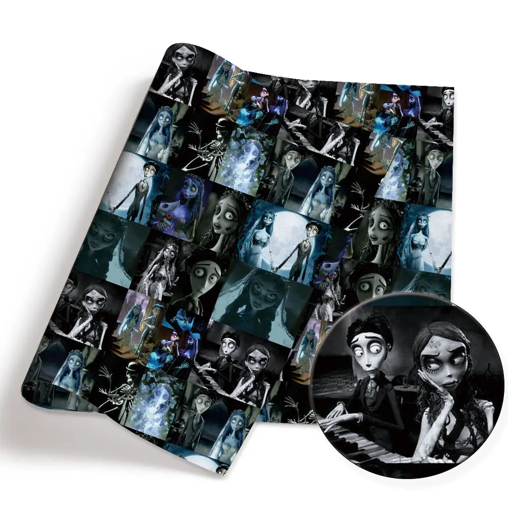 printed fabric 140x50cm