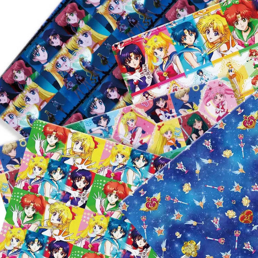 printed fabric 140x50cm